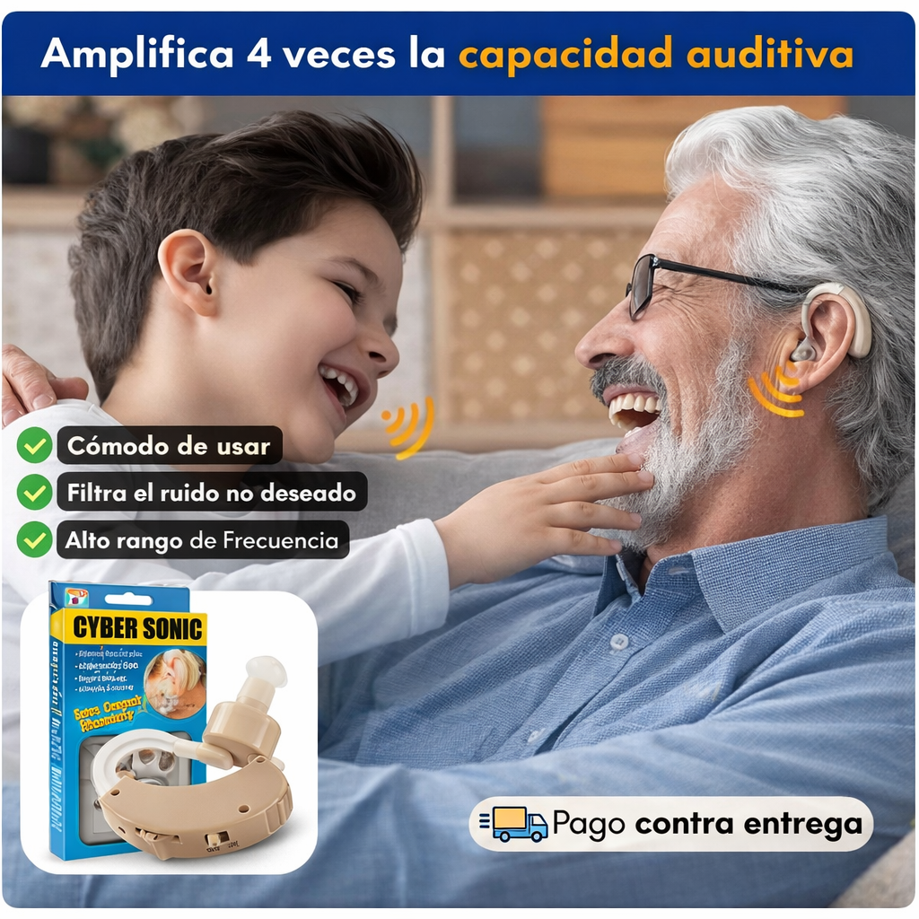 Amplificador x4 para ayuda Auditiva | VUELVE A ESCUCHAR CON CLARIDAD 👂🔈🎵 | CON ENVÍO GRATIS